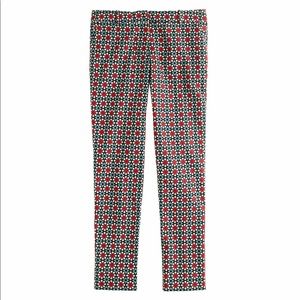 J. Crew cafe Capri kaleidoscope pants sz 4